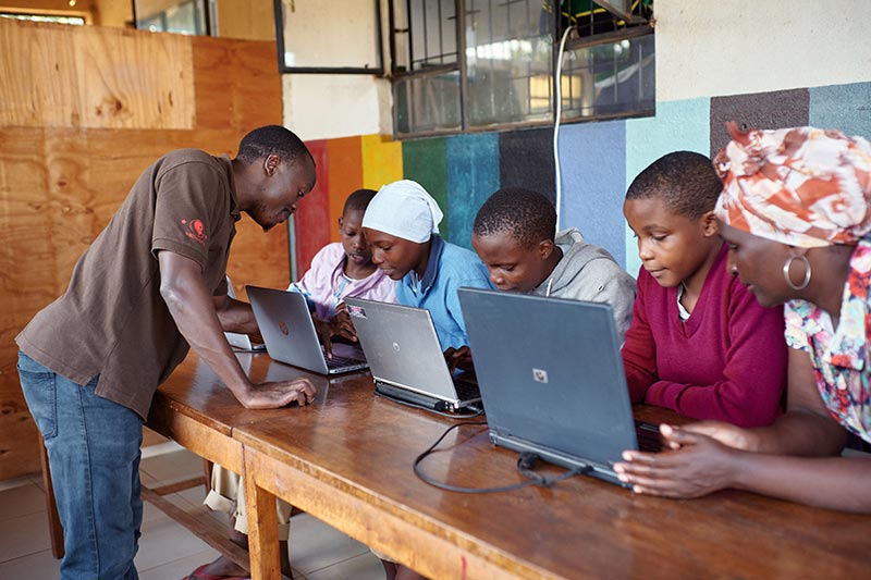 Good Hope also uses laptops in the classroom